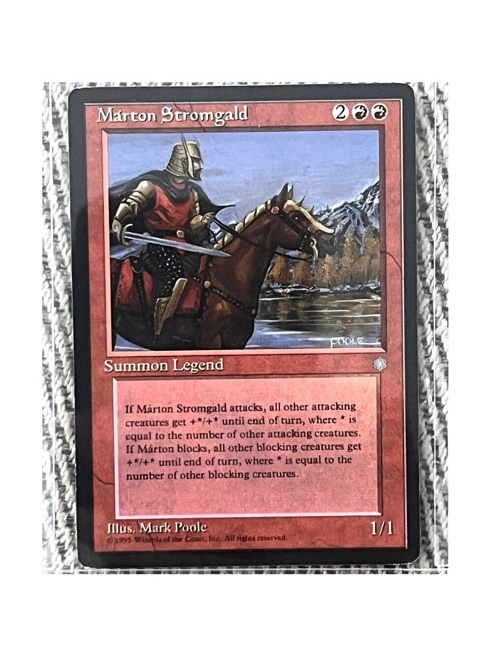 Marton Stromgald – 1995 Ice Age – Magic: The Gathering